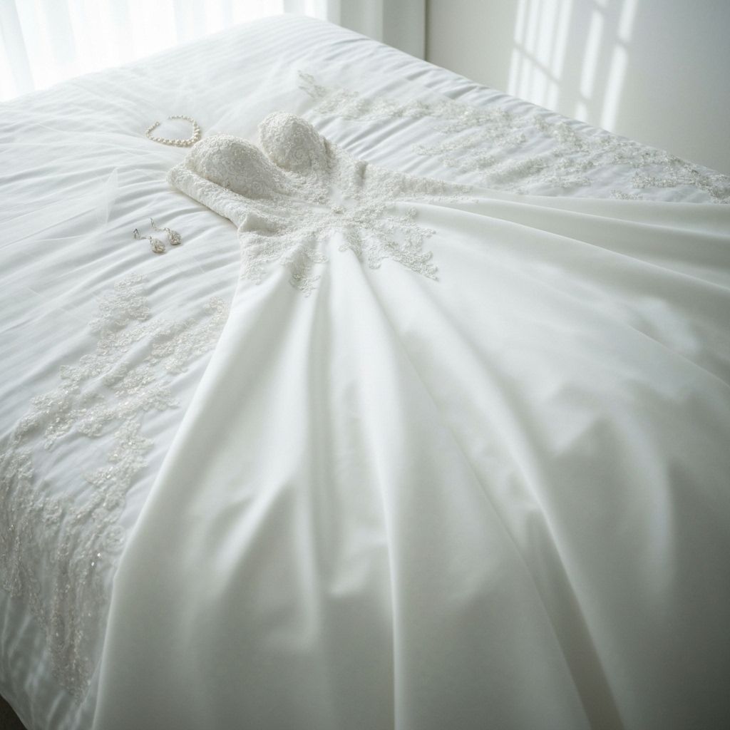 Elegant Bridal Gown Front View